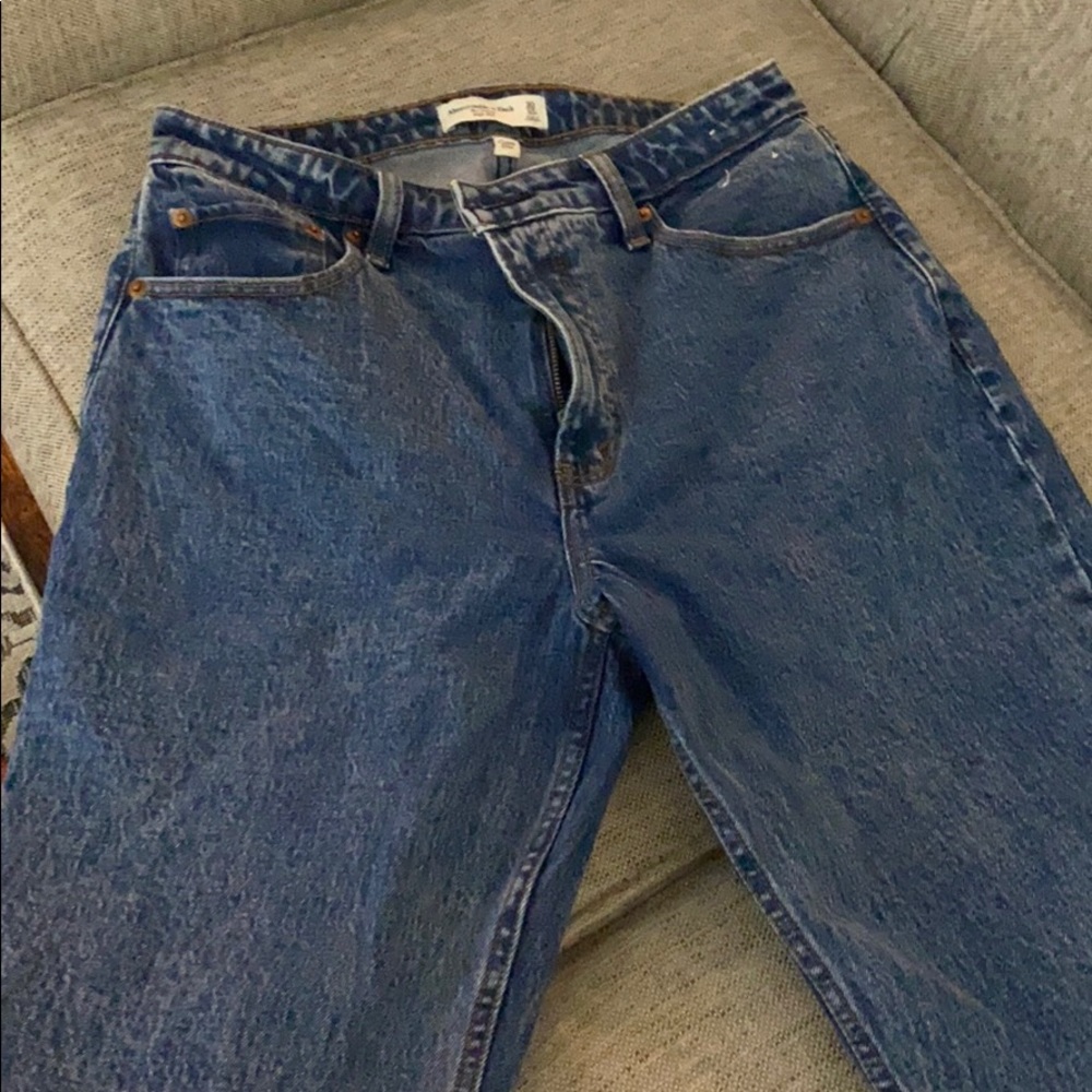 Abercrombie curve love mom jeans size 30